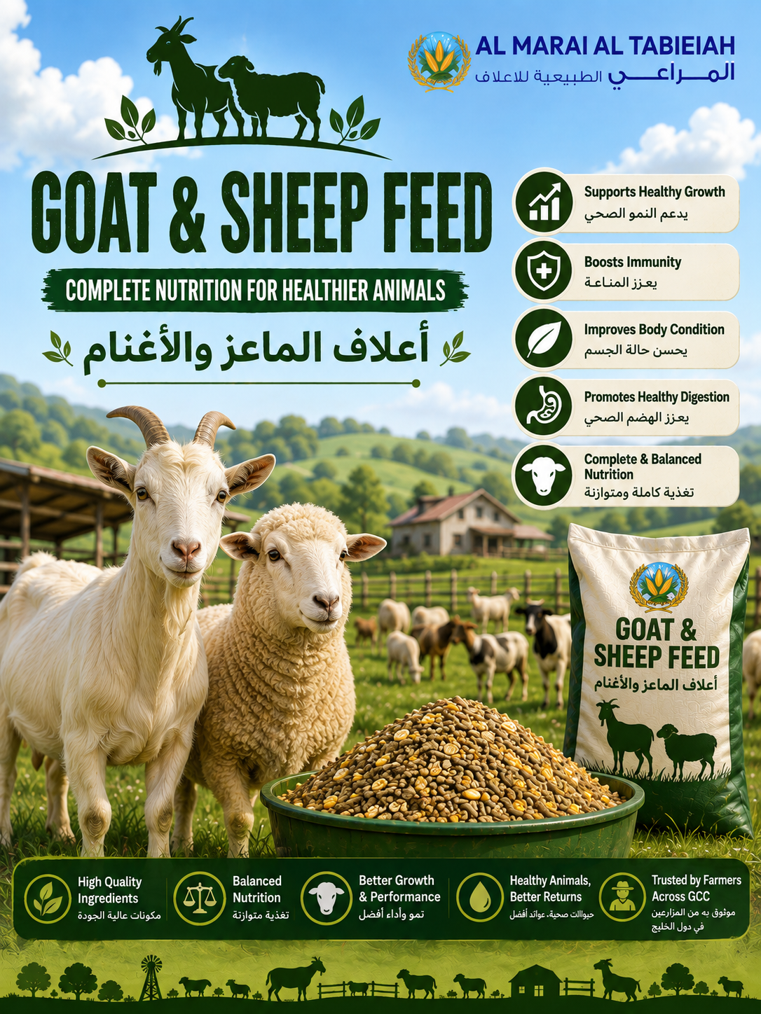 Goat and Sheep UAE Poster 