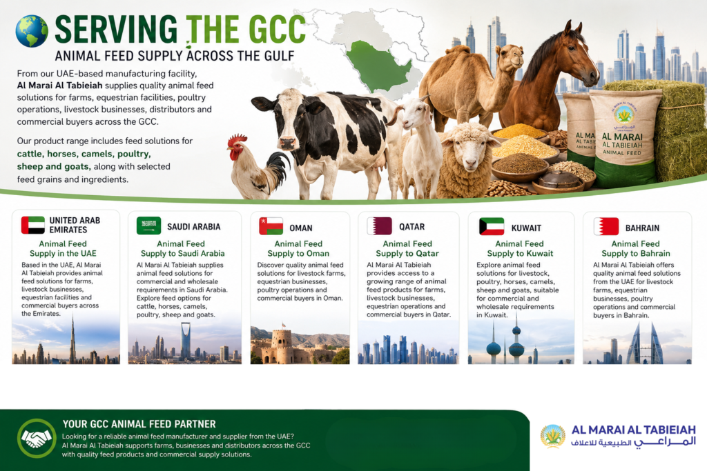 Animal Feed Supplier & Exporter Across the GCC